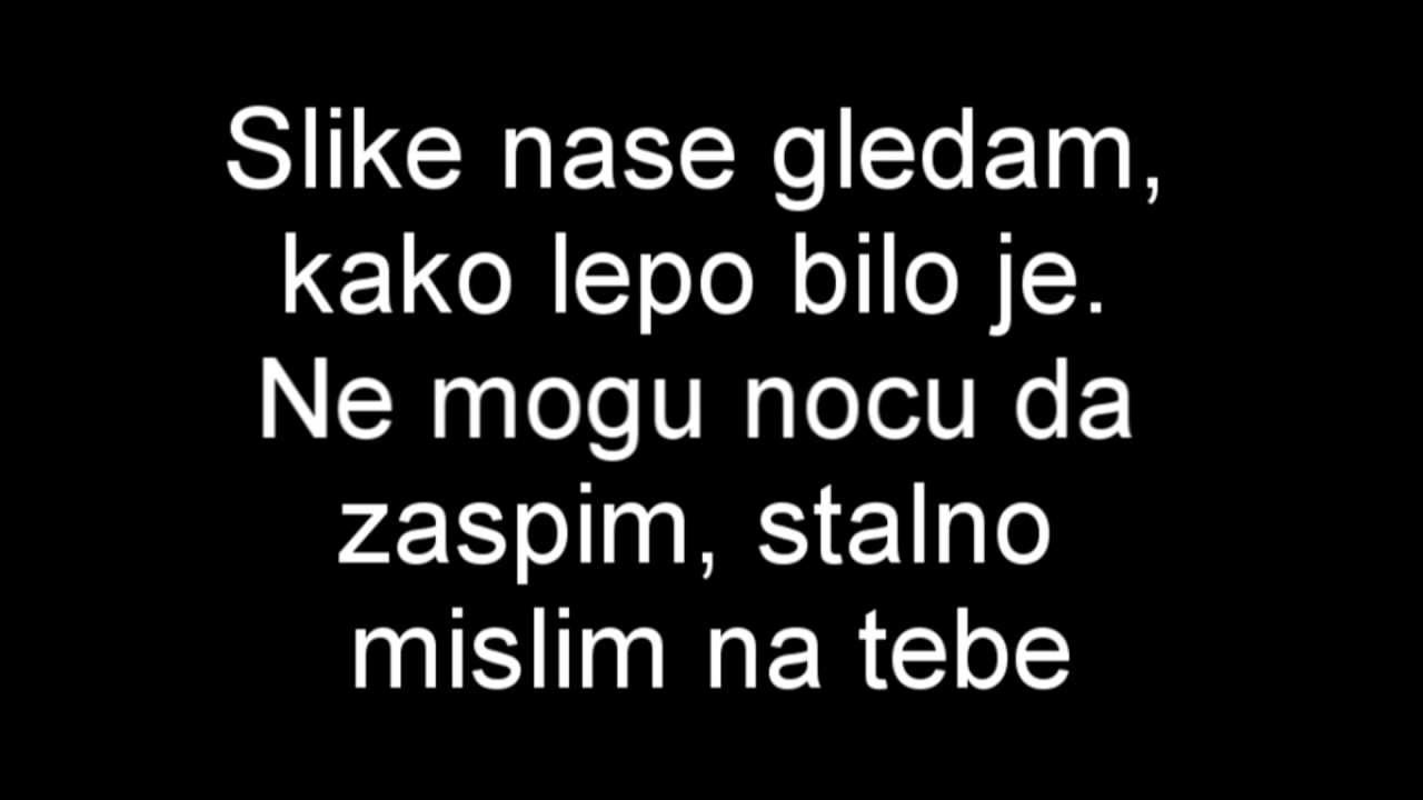 Mr. Black - Volim te [Lyrics]