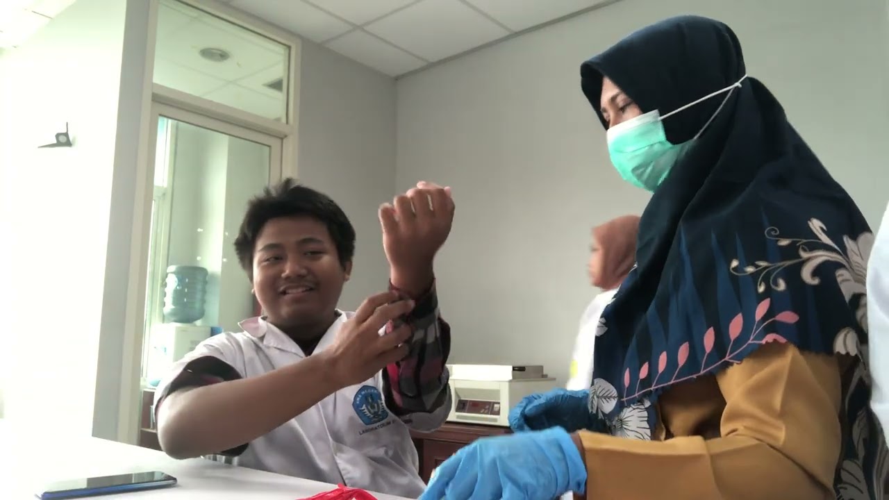 PANIK!! mau ambil darah untuk praktikum😱🤓🚑🌡️💉🩸