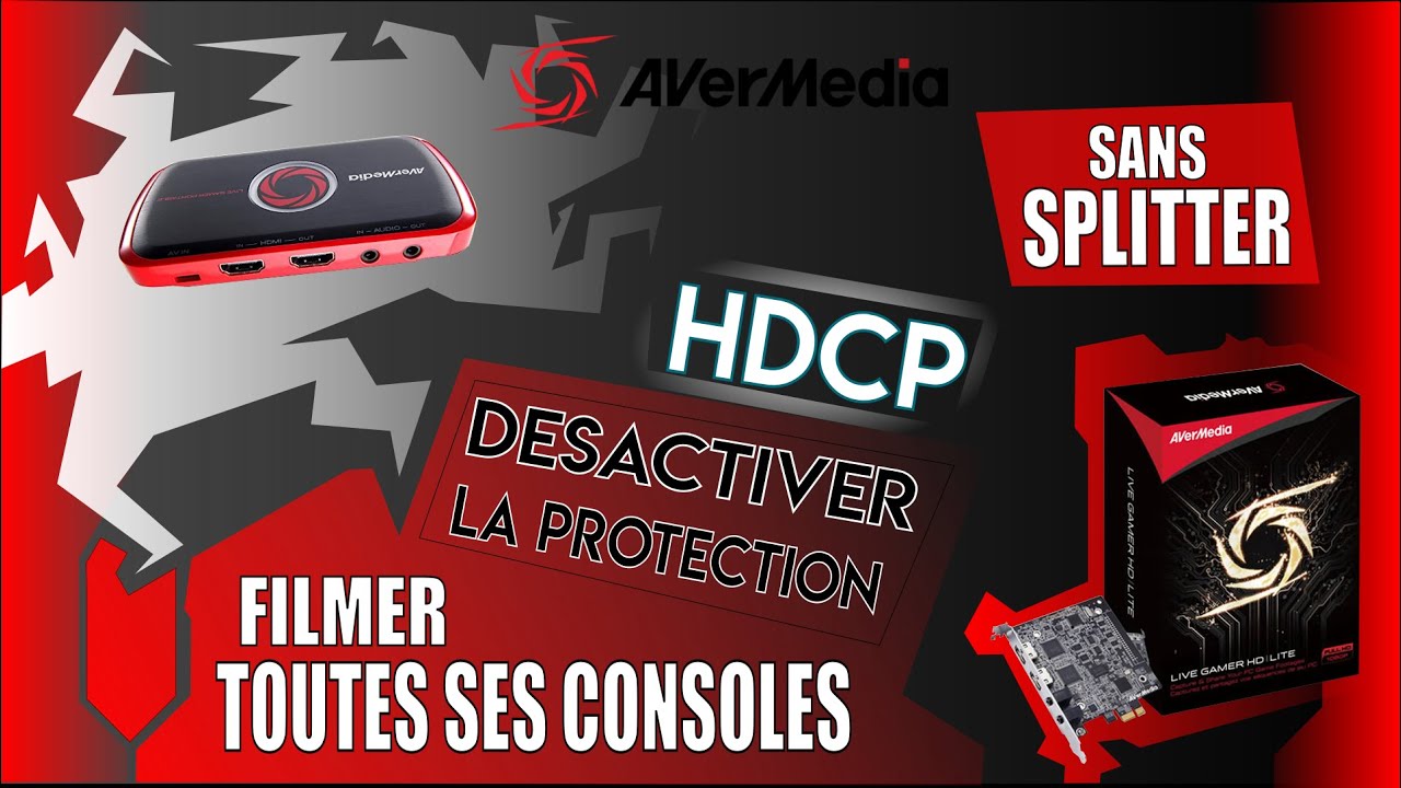 [TUTO] Filmer sans splitter avec son avermedia sa ps3 et sa ps4