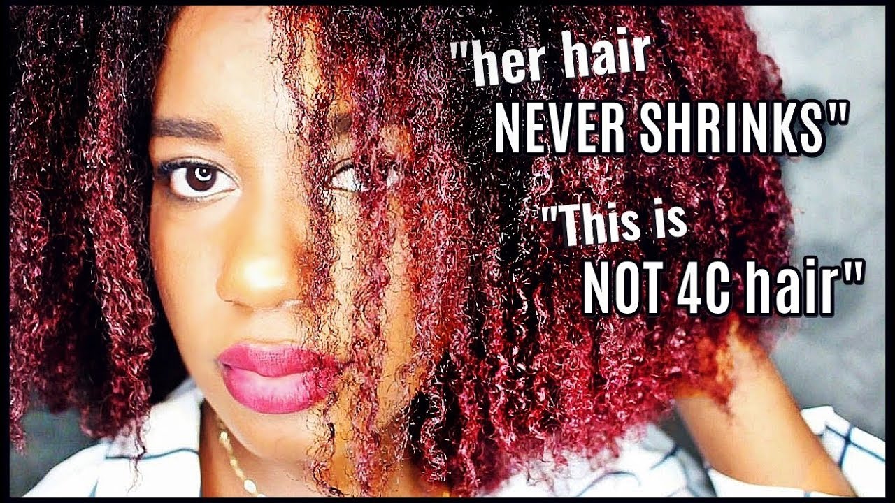 Healthy NATURAL HAIR WITHOUT SHRINKAGE. *not clickbait*