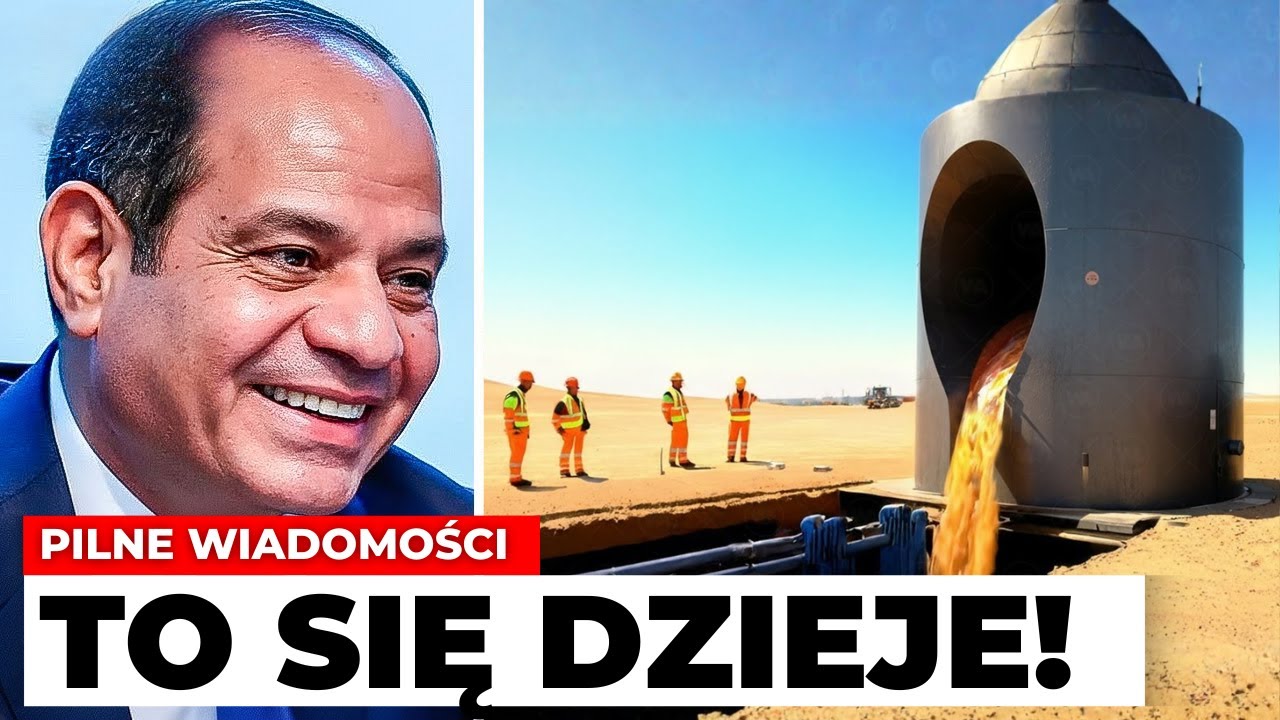 Egipt Przecina Pustynię Sahara, Aby Wpuścić Morze Śródziemne i Obserwować Efekty