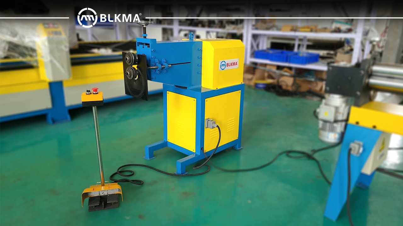 BLKMA® HVAC Round duct / tube rotary Machine Bead Rolling Roller / electric rotary beading machine