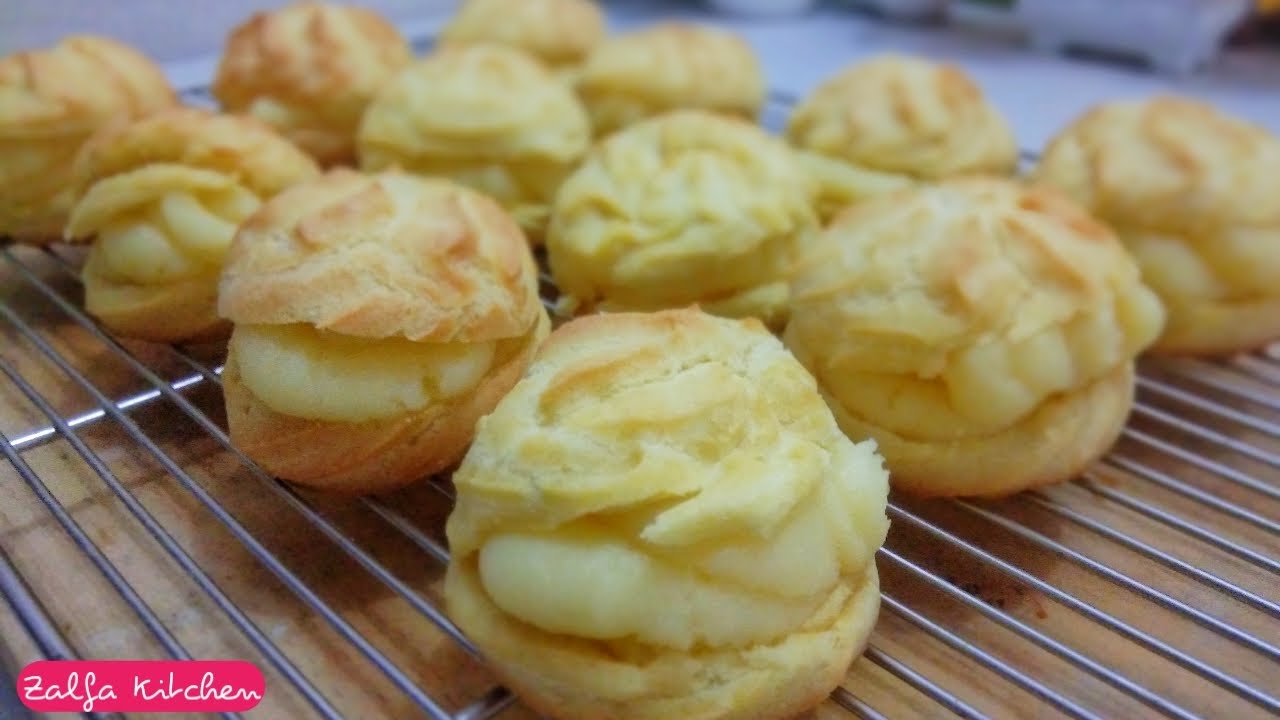 Resep Kue Sus super lembut || Smooth Choux Pastry Recipe