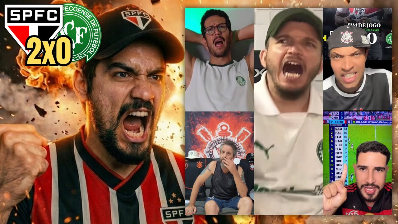 REAGINDO AOS RIVAIS BRAVOS COM A VITÓRIA E LIDERANÇA DO SÃO PAULO!!!