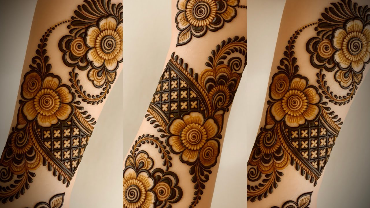 Flower Indo Arabic Mehndi Designs ||New Latest Diwali Mehndi  ||Mehndi ki Design |Mehandi Design