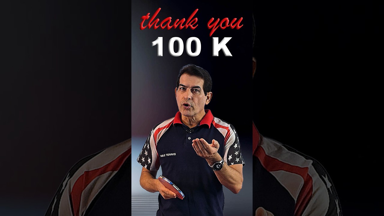 🏓100,000 Subscribers!The Table Tennis Family is Growing! ❤️ #100KSubscribers  #pingpong