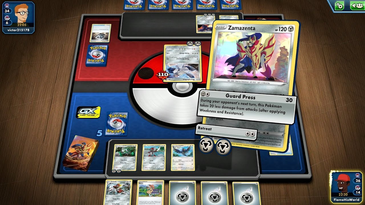 Pokémon TCG Online [Rebel Clash: Zamazenta Theme Deck] (No Commentary)