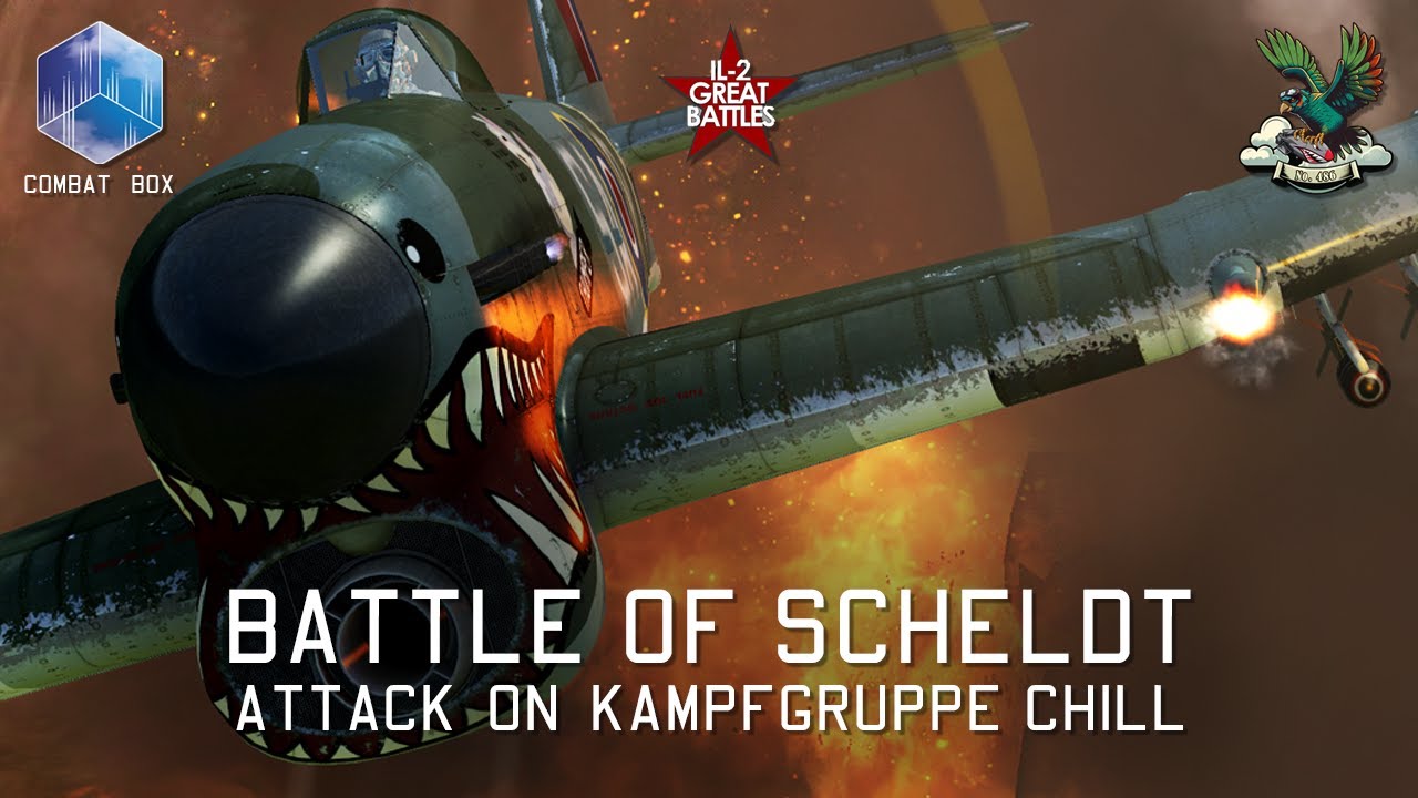 Attack on Kampfgruppe Chill | MP IL-2 Great Battles | Hawker Typhoons | Cinematic