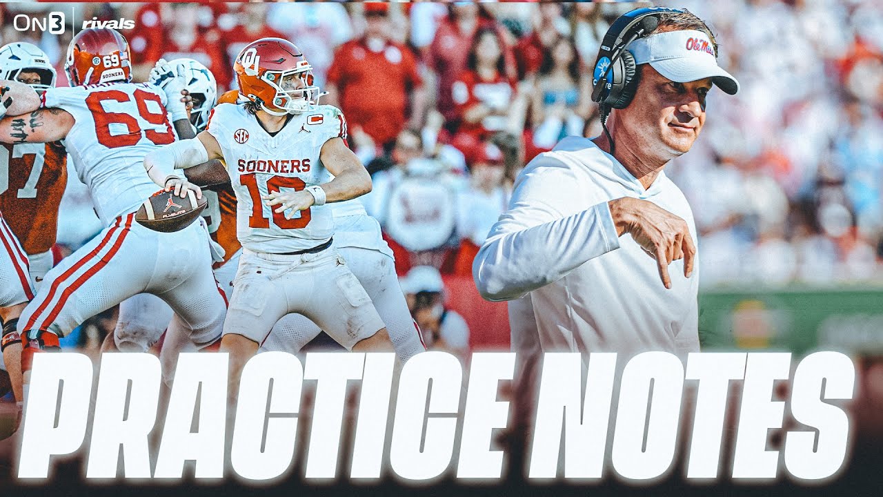 Mateer's Lack of Downfield Throws? Kiffin's Sign-Stealing Comments? | OU Insider Post-Practice Blitz