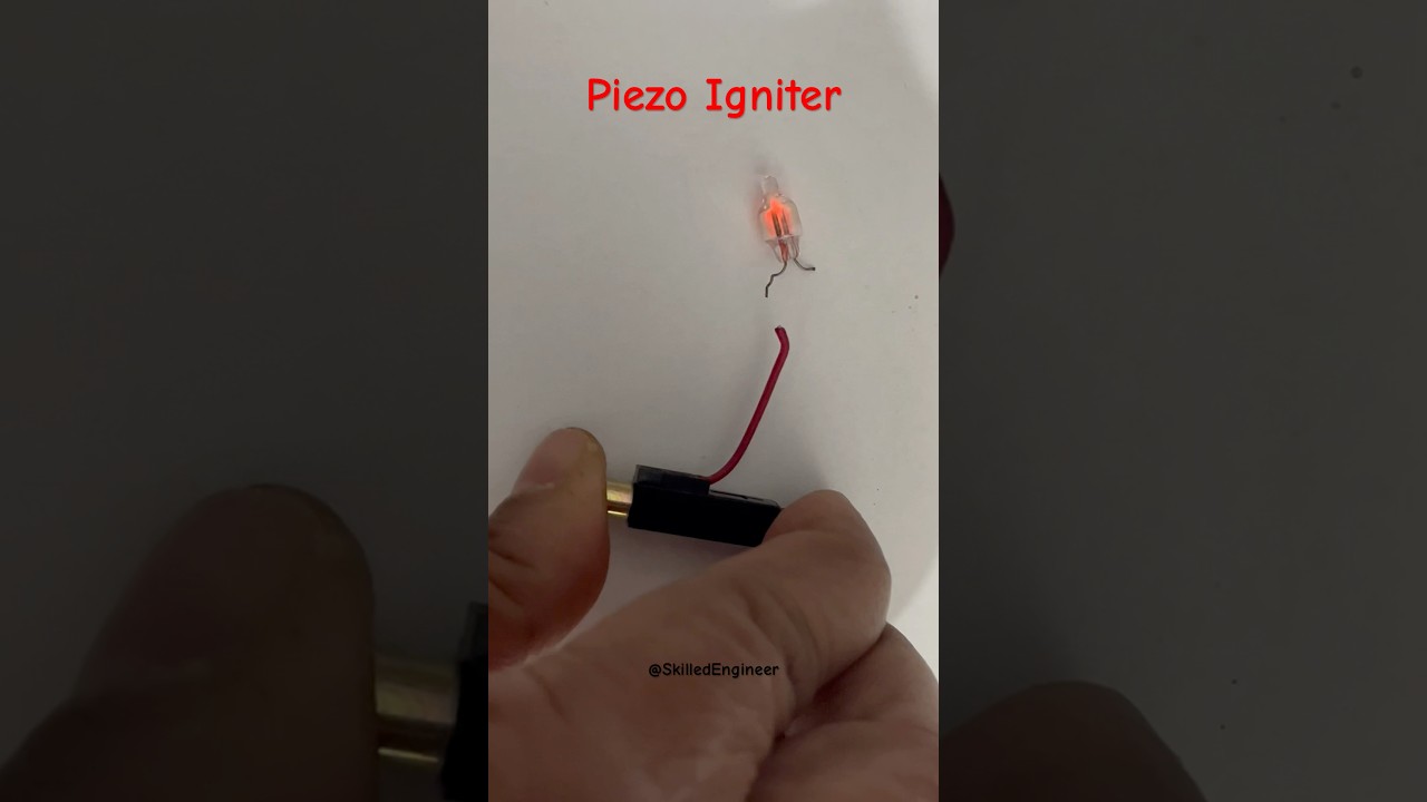 Piezo Ignition #electronics