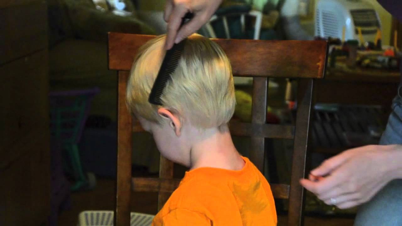 How I Cut My Toddler's Hair