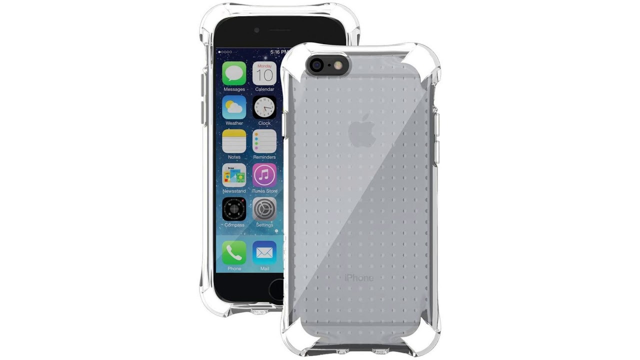BALLISTIC JS1465-B12N iPhone(R) 6/6s Jewel Spark Case (Translucent Clear with White Corners)
