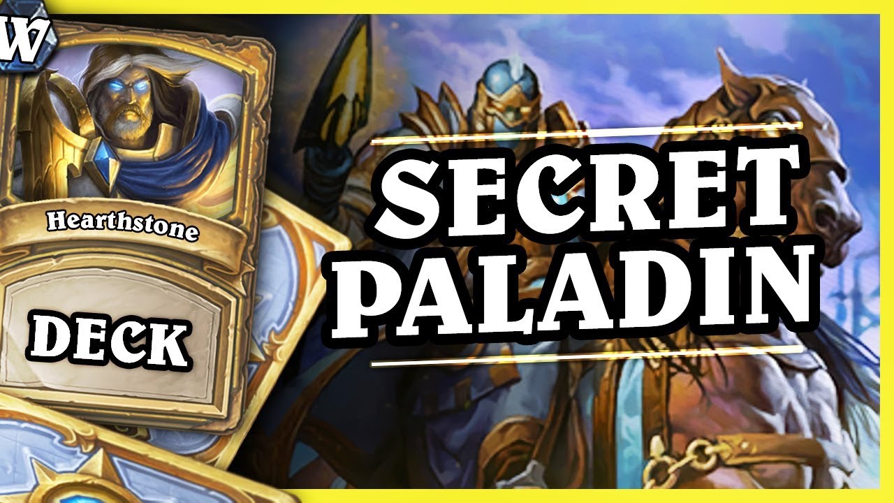 Pierwsza legenda w WILD by SECRET PALADIN - Hearthstone Deck Wild (K&C)