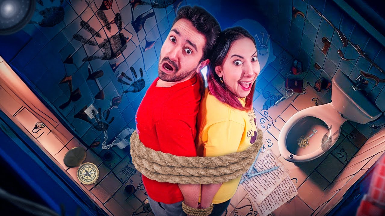 Escapando do Banheiro Fácil vs Médio vs Difícil | Gabriel e Shirley 2.0