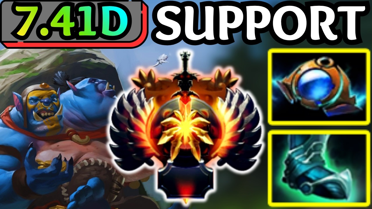 🔥 OGRE MAGI Hard Support MONSTER &mdash; Fireblast Never Stops 🔥 Dota 2 Support