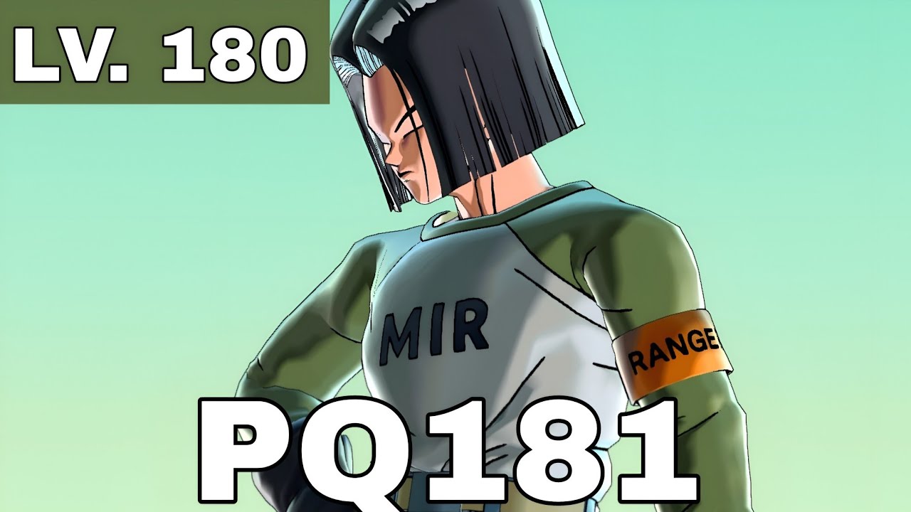 PQ181 SOLO ANDORID 17 DBS CUSTOM FESTIVAL (No item, No limi burst) | DRAGONBALL XENOVERSE 2