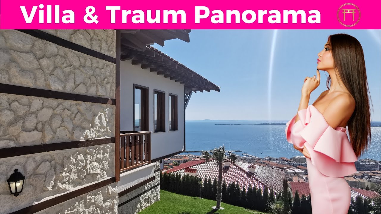 Immobilie in Bulgarien 🇧🇬 Traum - Villa | SVETI VLAS - TOP LAGE MIT MEERESPANORAMA - ab 249.500,--€