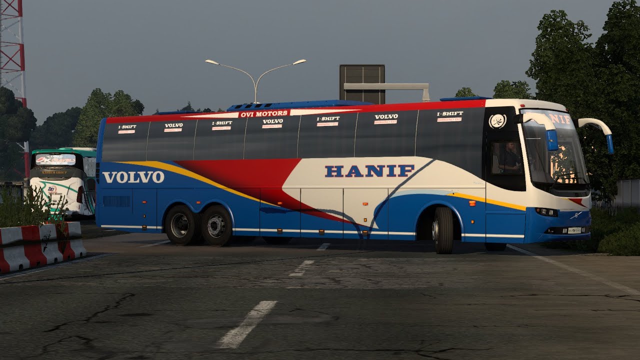 ETS2: Dhaka to Rangpur (Hanif Enterprise Volvo B9R)