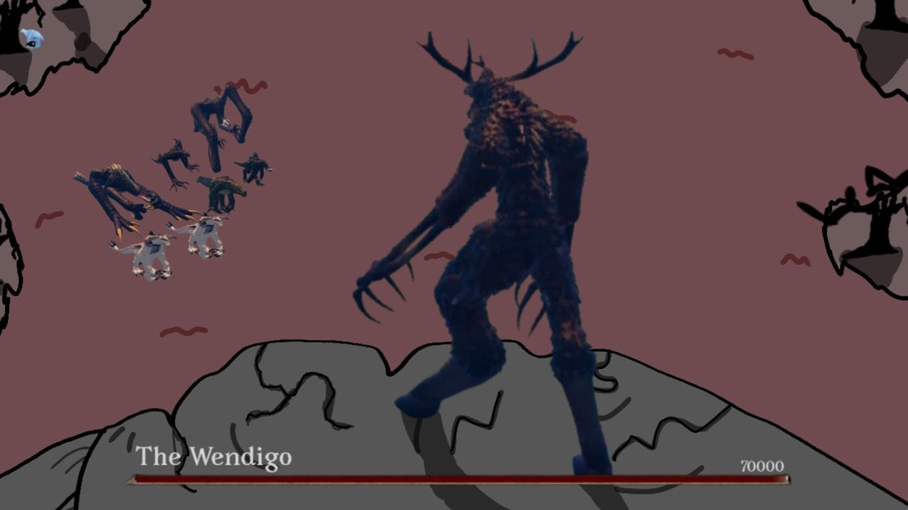 The Wendigo boss.. [Kaiju battleground]