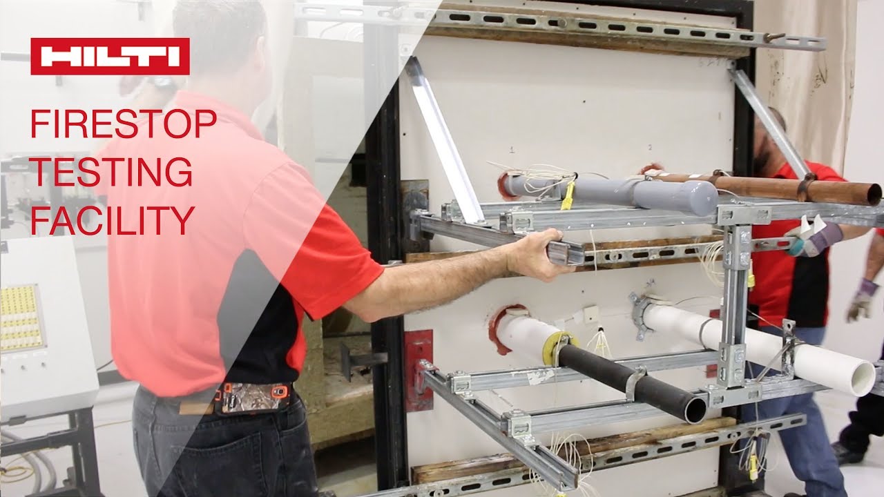 TOUR the Hilti Western Hemisphere Firestop Testing Facility