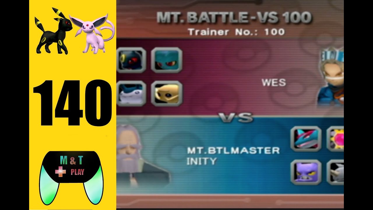 Эпизод 140: Гора Битвы - VS 100: Сражения 96-100 | Полное руководство по Pokémon Colosseum