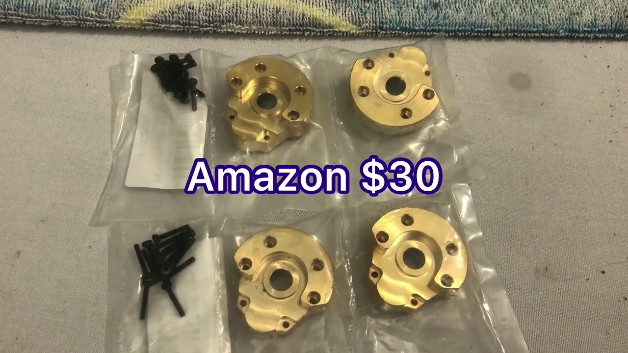 Redcat Gen8 V2 gets some Brass Outer Portal Housings