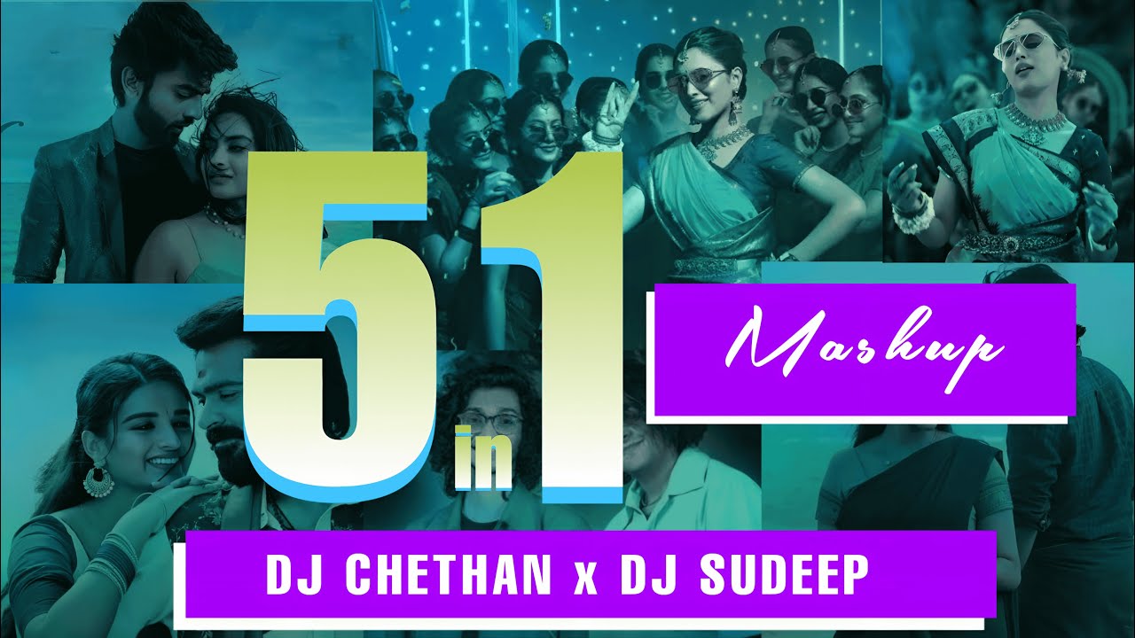 5 IN 1 MASHUP | DJ CHETHAN | DJ SUDEEP | SUDEEP NAIK VISUAL | TAPORI MASHUP | TRENDING MASHUP |REELS