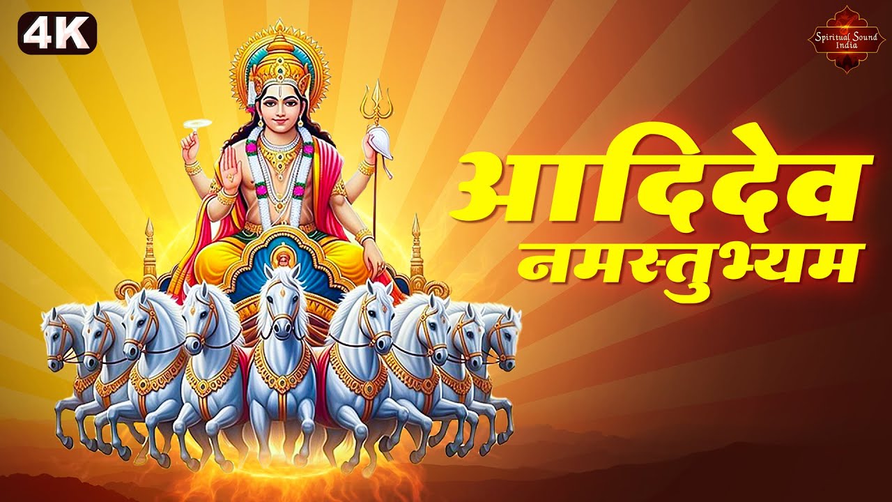 रथ सप्तमी 2026 स्पेशल | Surya Dev Mantra | आदिदेव नमस्तुभ्यम् | Morning Prayer