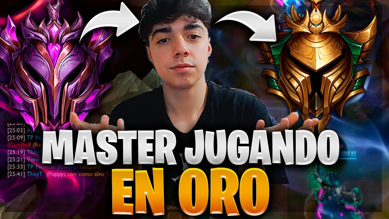 🔸 MIDLANER MAESTRO JUEGA en ORO y TE ENSEÑA a SALIR de LOW ELO!!