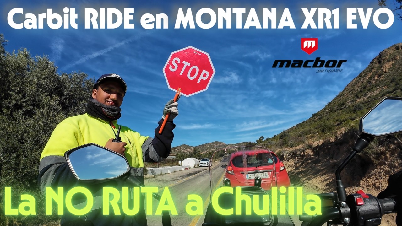 Carbit RIDE en Macbor MONTANA XR1 EVO | La NO Ruta a Chulilla