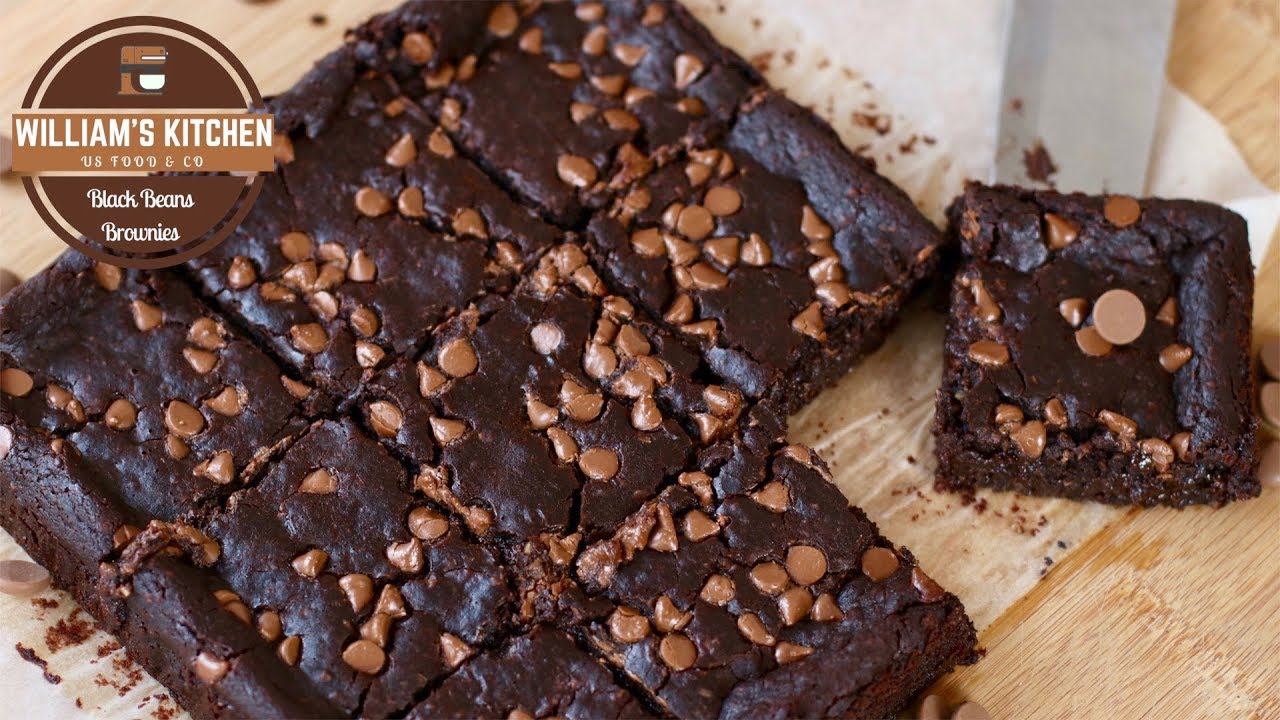 Recette des Brownies VEGAN (Black Beans Brownies) | William's Kitchen