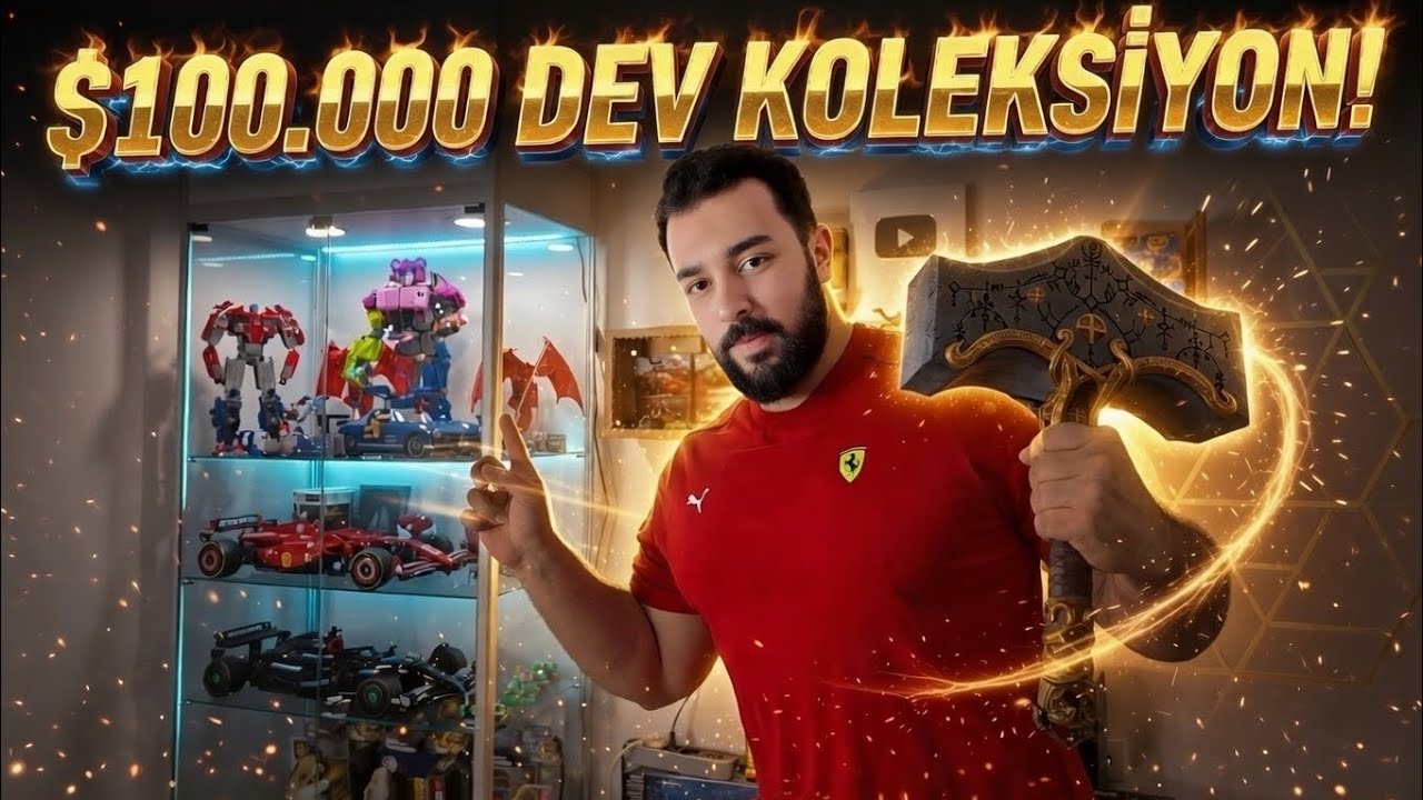 100.000 Dolarlık Dev Koleksiyonum! Marvel - Transformers - Jurassic World - Pixar Cars - Ödüller