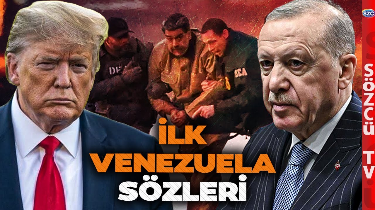 Erdoğan Maduro Sessizliğini Bozdu! Trump'a Seslendi! G&uuml;ndem Olacak Venezuela &Ccedil;ıkışı!