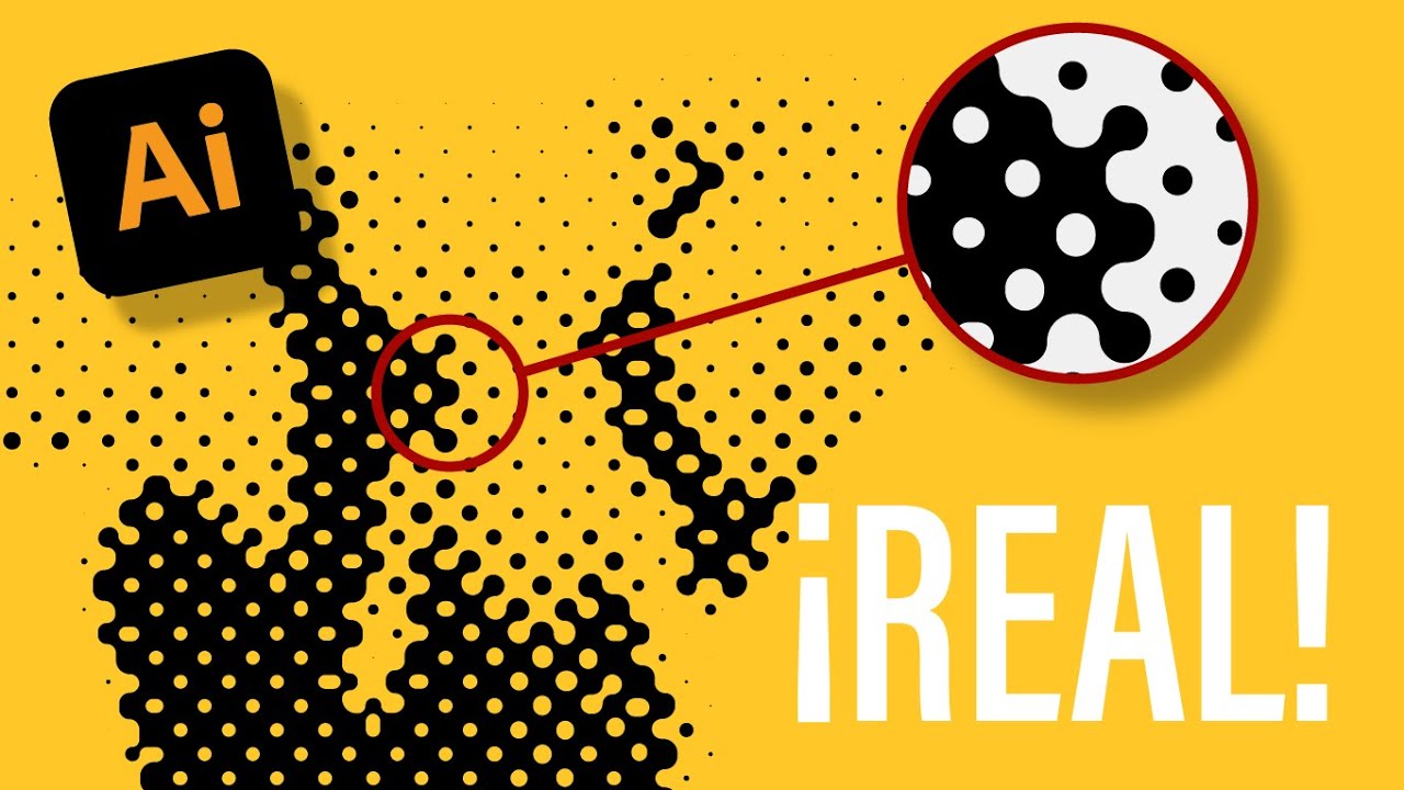 ¡Aprende a crear semitonos increíbles en ILLUSTRATOR en minutos!
