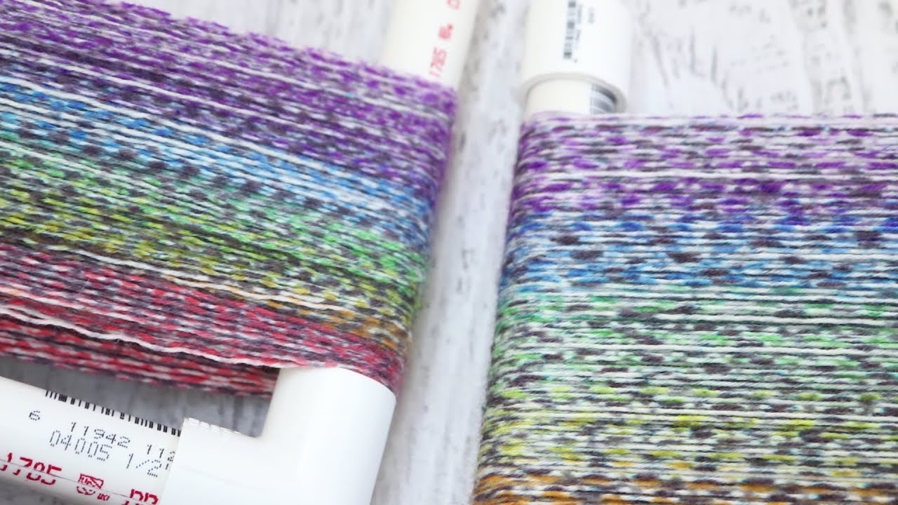 Spraying Both Sides of Multiple Types of Sock Blank; Single vs. Double Knit Blanks- Chanukah Night 5