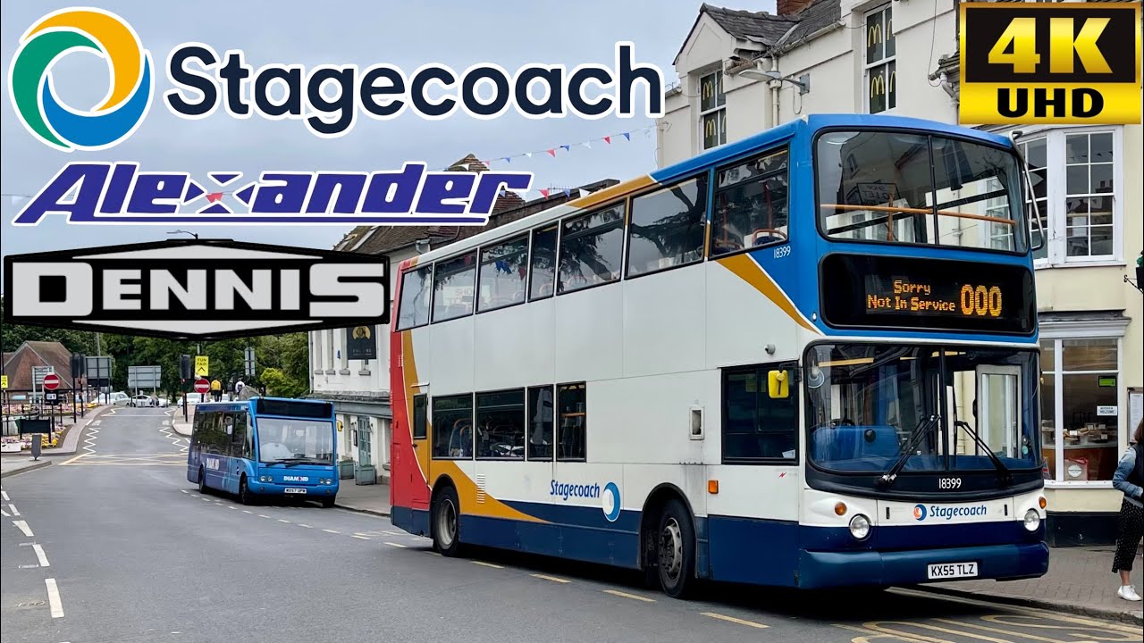 [Stagecoach Midlands: 28 Stratford-upon-Avon to Evesham via Bidford-on-Avon] ALX400 Dennis Trident