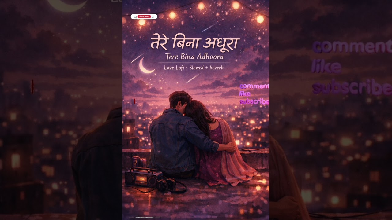 Tere Bina Adhoora (Lofi Slowed + Reverb) | Arijit Singh Style | Sad Love Song 💙🌧️ rjloveverse
