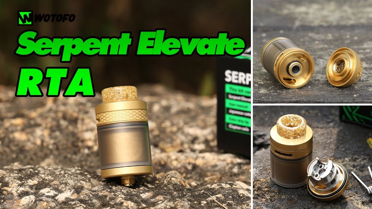 Serpent Elevate RTA  by Wotofo& SMM | Unboxing  by Elegomall