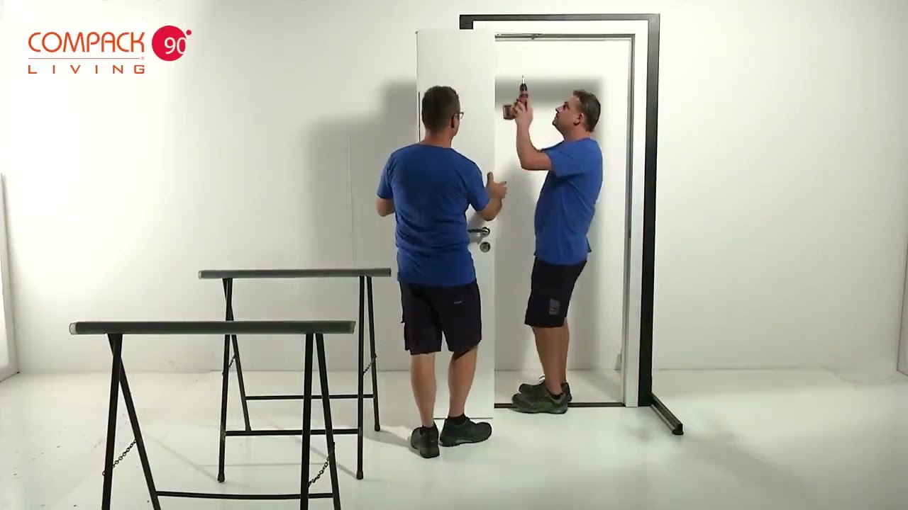 Celegon - Compack Living 180° 90° Folding door Installation
