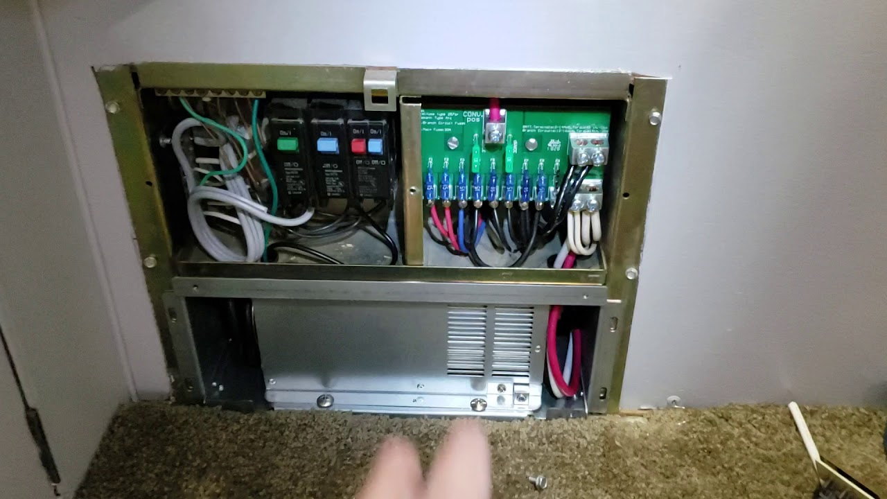 Upgraded our RV Converter Charger to a Smart Charger in Lance Truck Camper.