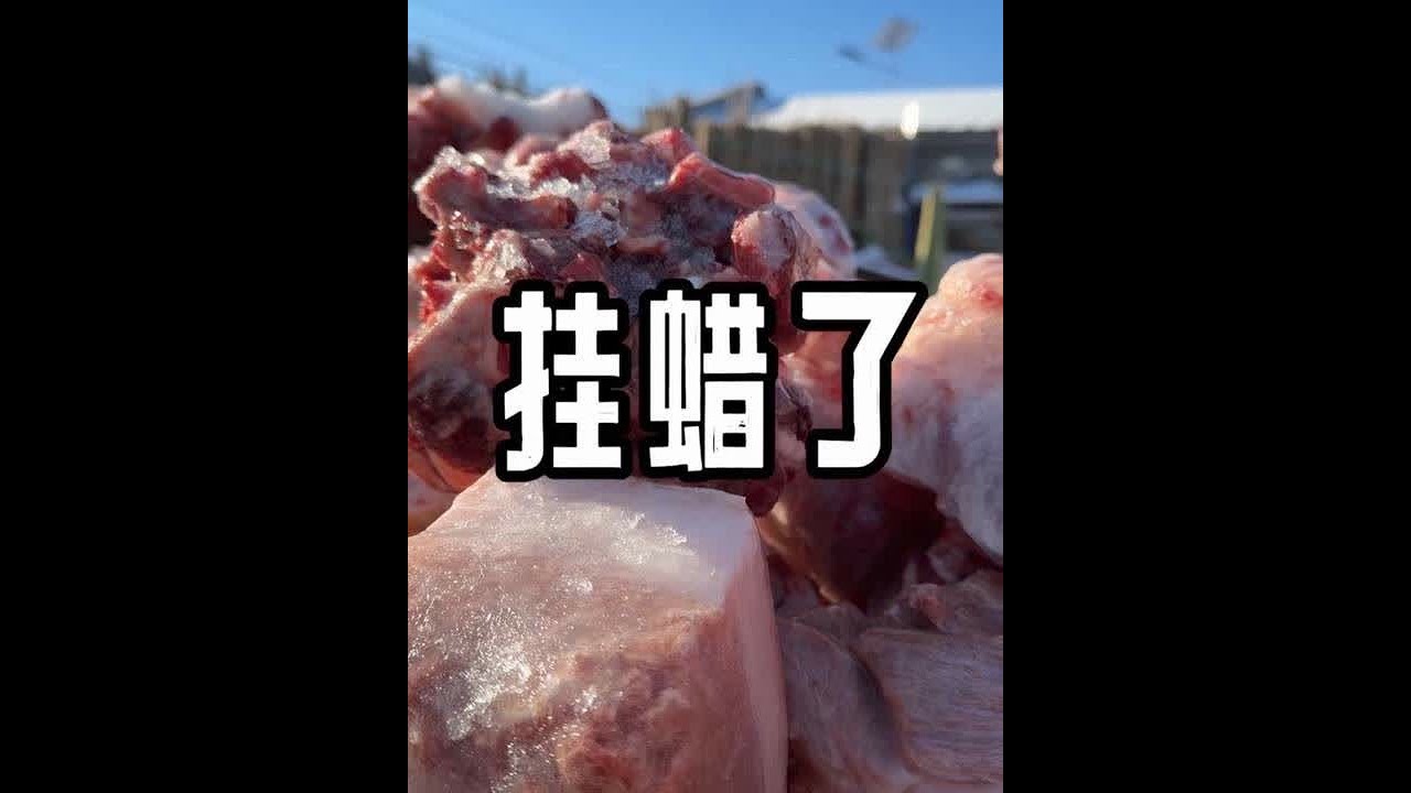 杀一次年猪最后剩了多少肉？我们是怎么储存半年的呢…. #抖音新农人 #新农人计划2026 #又到了村里吃年猪的时候 #杀年猪了 #冻货