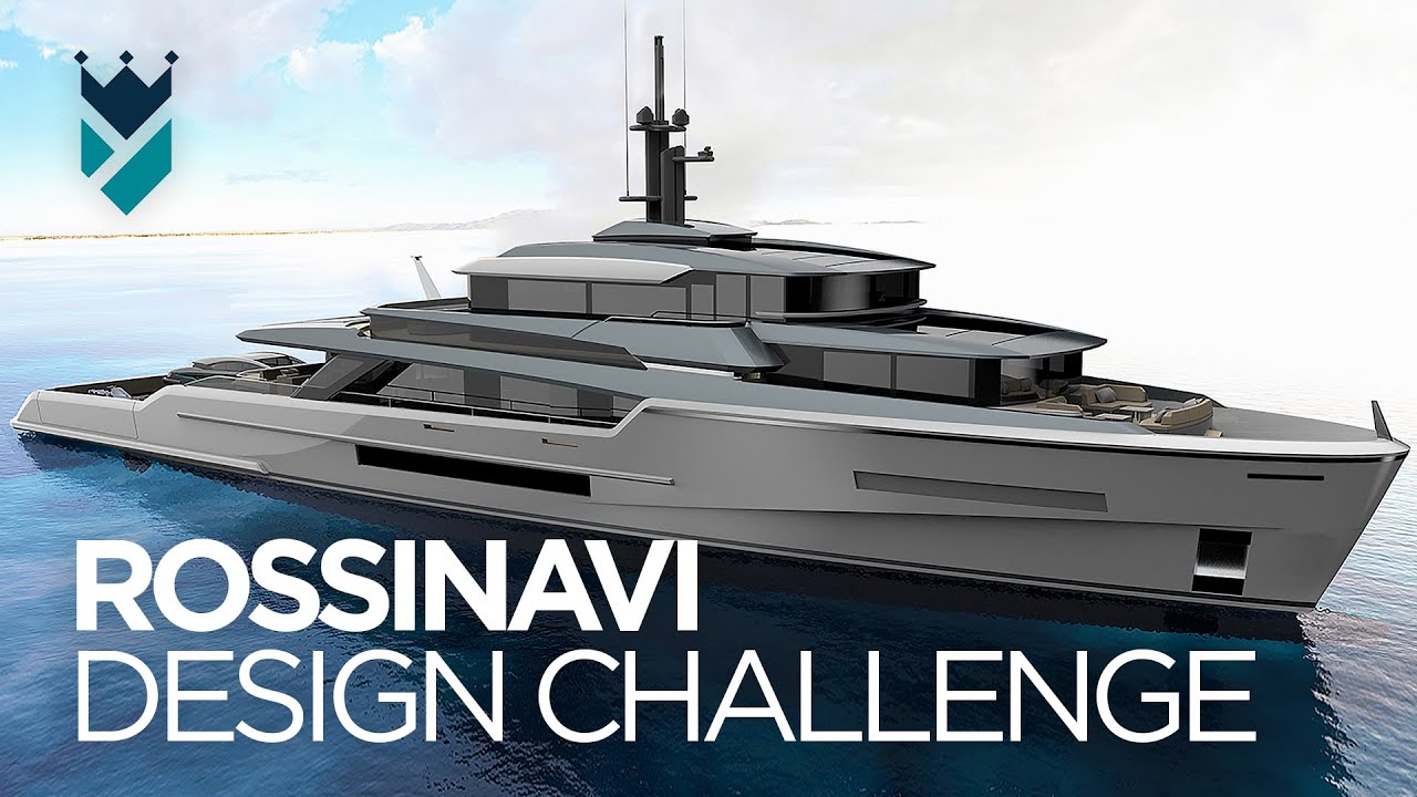 SUPERYACHTS YOU HAVE NEVER SEEN BEFORE - ROSSINAVI DESIGN CHALLENGE!
