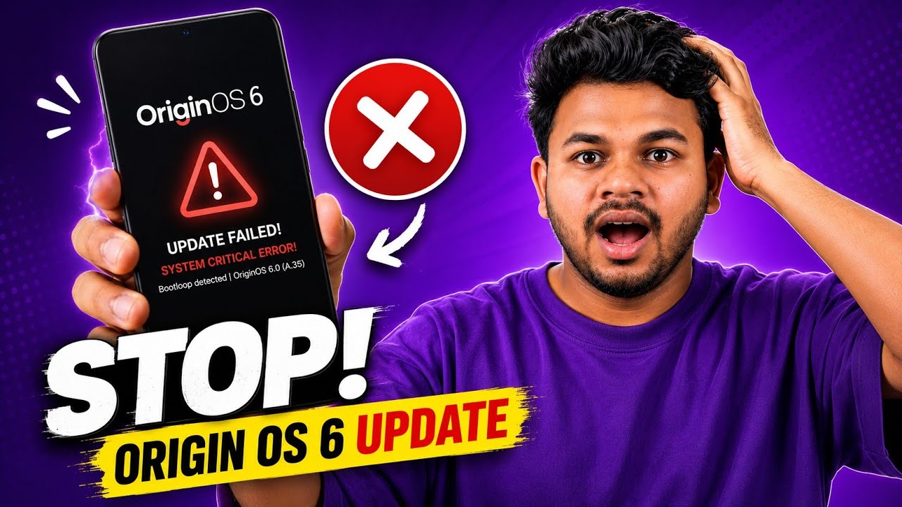 DO NOT UPDATE! 🛑 OriginOS 6 Major Problems Found! (Vivo/iQOO)