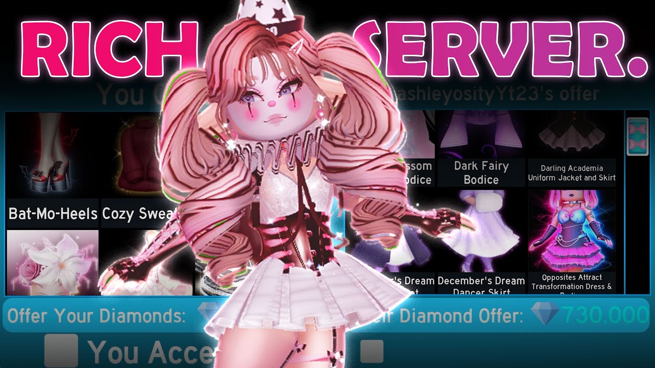 POV: 1 Hour Of PROFIT TRADING In ROYALE HIGH RICH SERVERS! 💎