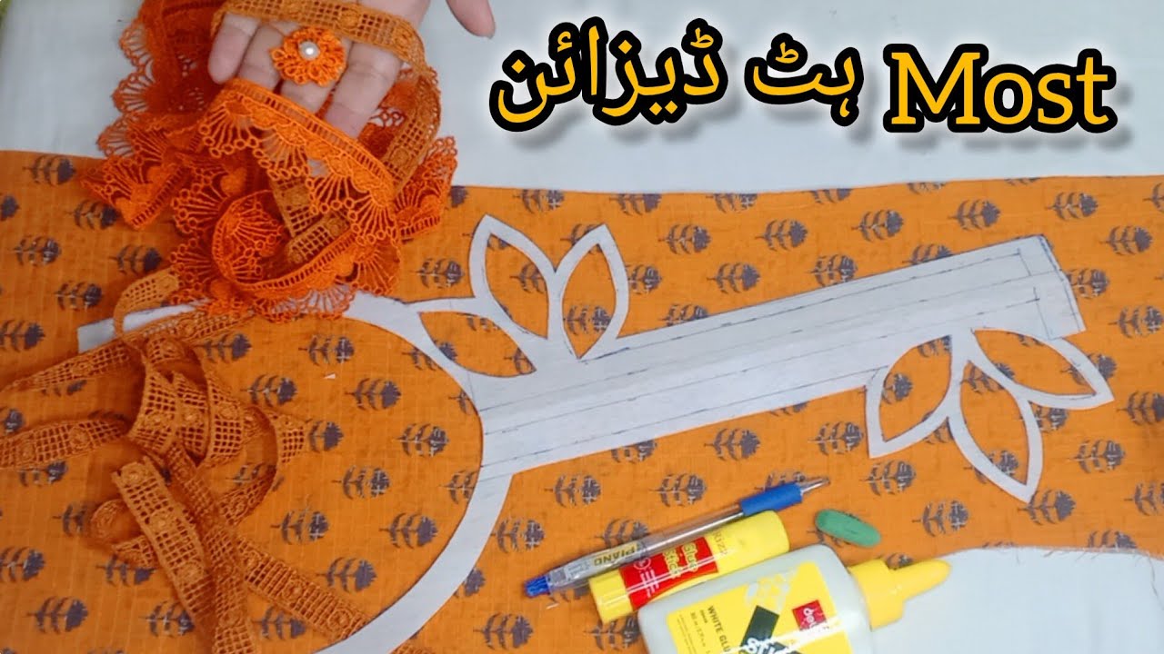 trendly neck design cutting&stitching/Pakistani Neck design/Unique&Beautiful Kurti Neck&Chest Design