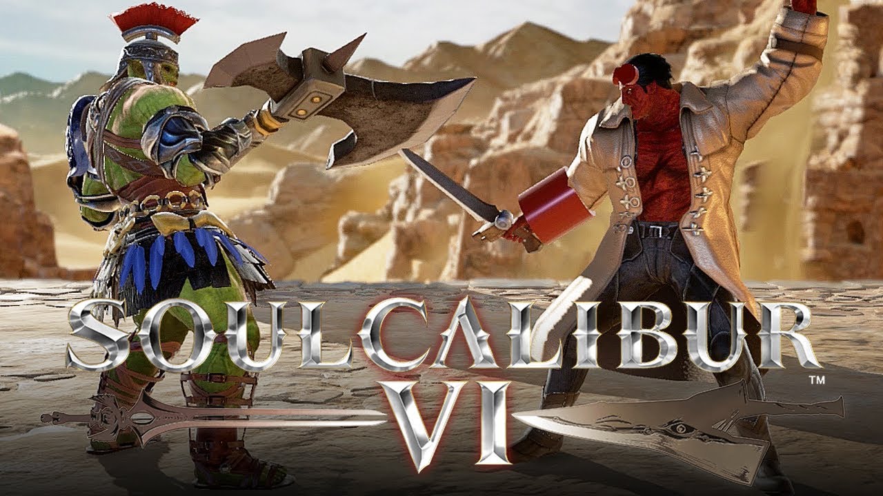 SOUL CALIBUR 6: Hellboy VS The Hulk Gameplay! (Custom Character Creation)