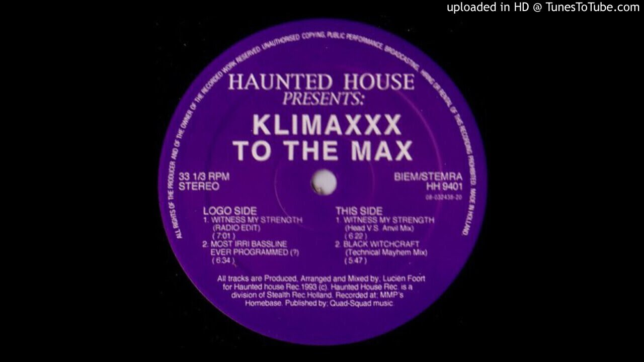 Klimaxxx - Most Irri Bassline Ever Programmed  [1993]