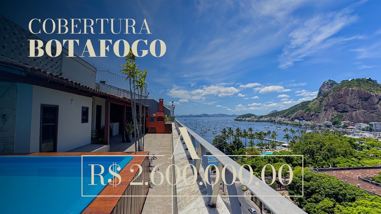 Cobertura Linear Exclusiva com Vista Panorâmica | BOTAFOGO | RJ