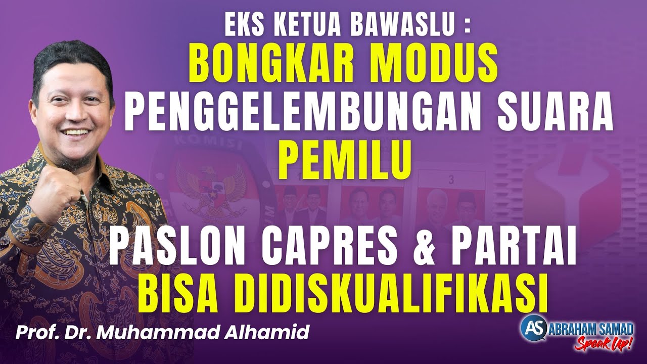 Eks Ketua Bawaslu: Bongkar Modus Penggelembungan Suara Pemilu. Ini Bocoran Sirekap & Real Count KPU