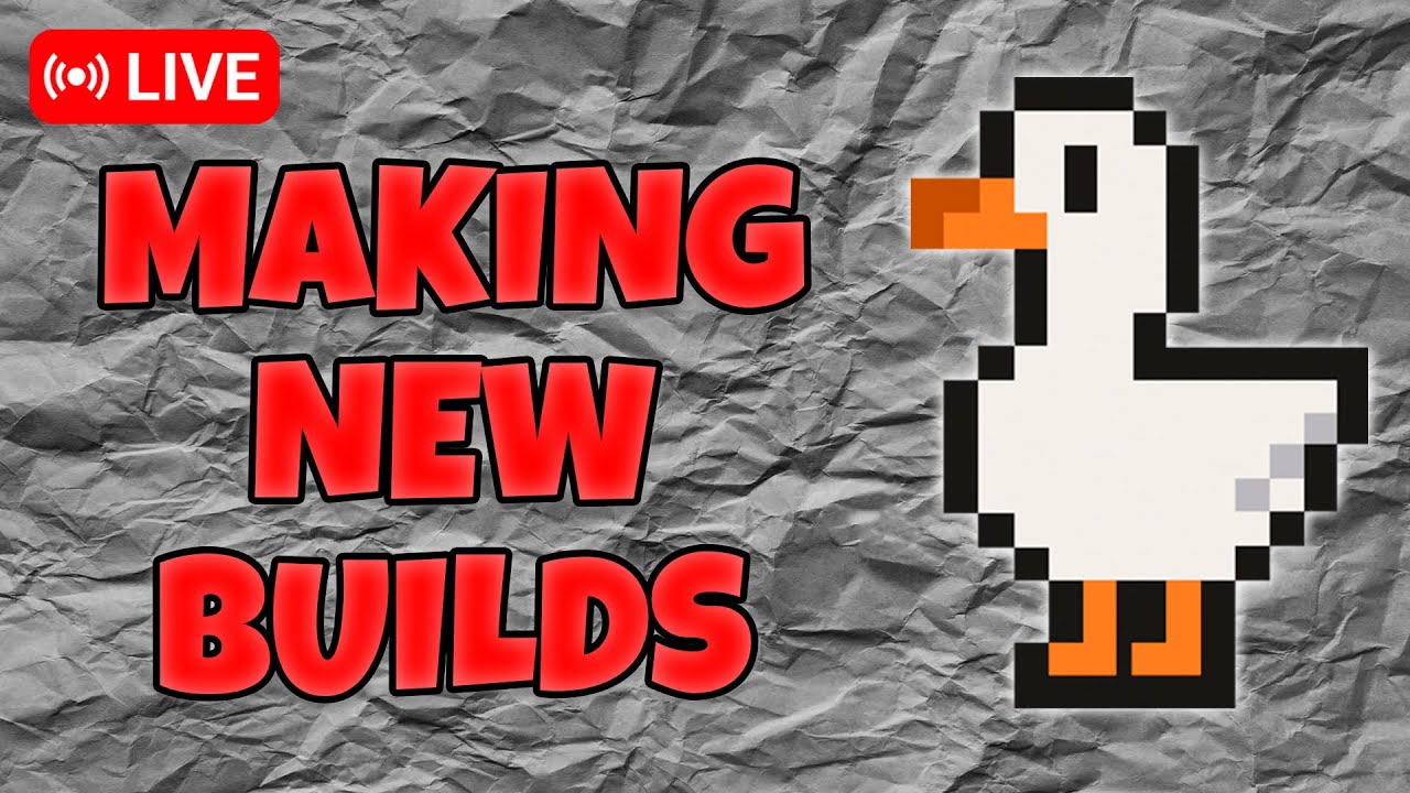 🔴CREATING NEW BUILDS🔴